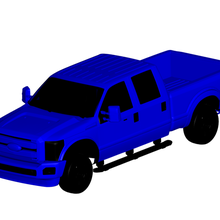 ford crew cab 3d print model - Mito3D