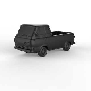 ford econoline pickup 1963 pre-supported diecast miniatures scalemodels collectibles 1 32 43 64 76 87 cars precision supported hobby diorama vehicles detailing collectors automobilia custom 3d print model - Mito3D