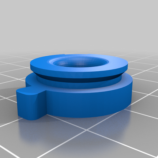 guado fuga cappuccio supporto asta gommino settore automobilistico 3D print model - Mito3D