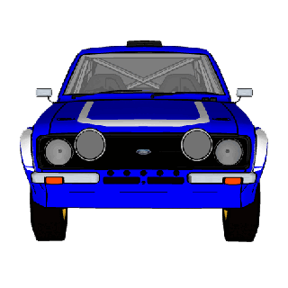 ford escort mk2 supercar auto cars car motorsport suvs traffic police crossovers rally sedans tuning derby races prototype 3d print model - Mito3D