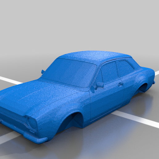 ford escort rs 1600 game rs1600 vehicles 3D print model - Mito3D
