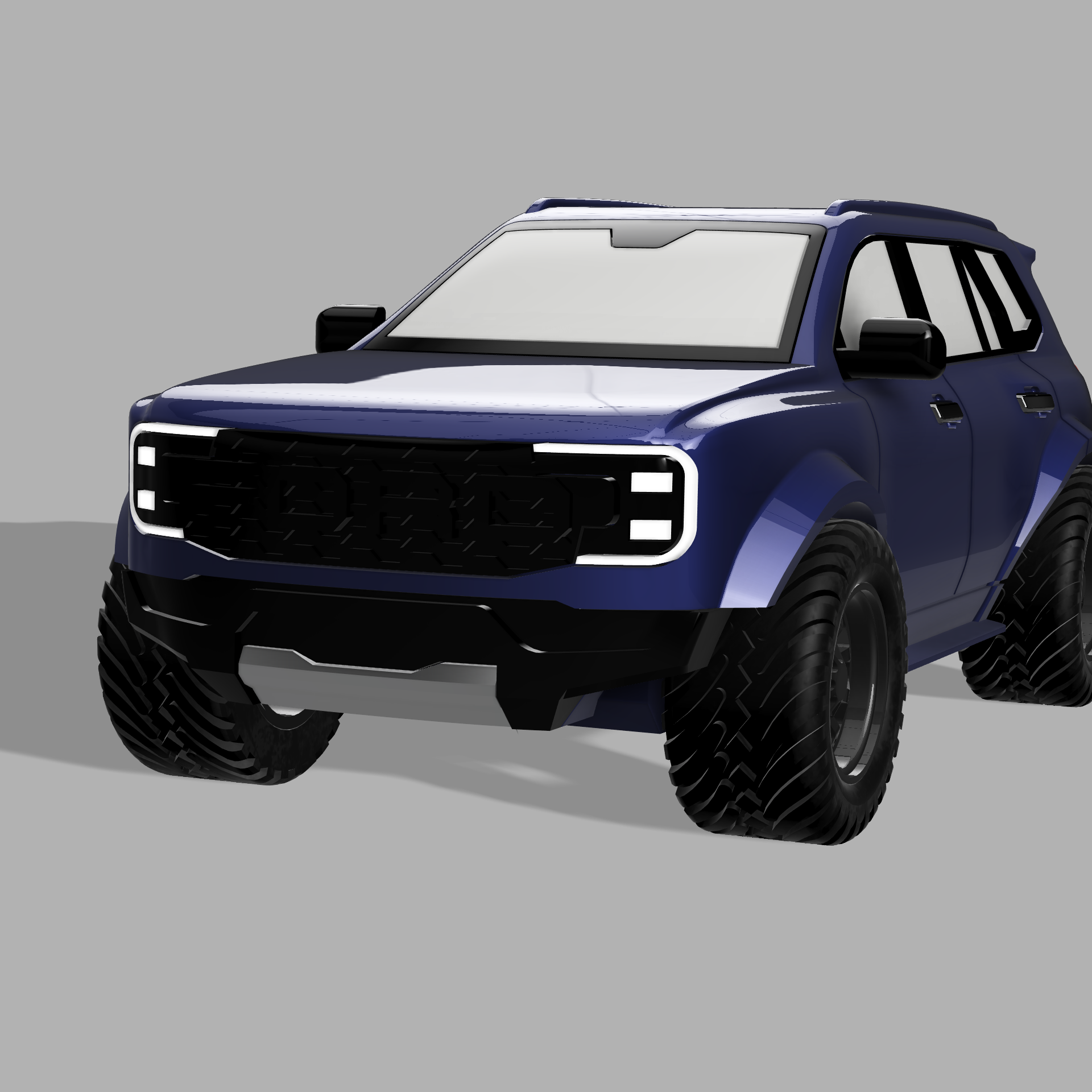 Ford Everest Raptor özel araba 3D print model - Mito3D