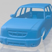 ford explorer 1994 printable body car game slot scalextric tamiya rc miniz hobby micro 3d print model - Mito3D