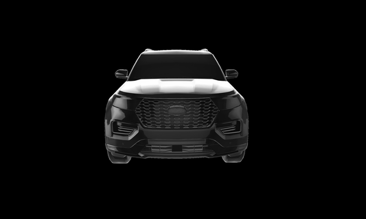 ford explorer platinum 2022 auto car cars 3d print model - Mito3D