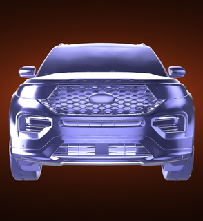 ford explorer st automobile car vehicle rally race sports derby 3d print model - Mito3D