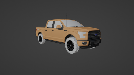 ford f-150 limited 2015 Various crew crossover 2019 crewcab allterrain passenger f 150 2018 4x4 double 2016 2017 suv cab f150 offroad car 3d print model - Mito3D