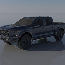 Ford f 150 Raptor 2022 3d print model - Mito3D