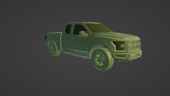ford f-150 raptor pickup truck 3d printing model automotive off-road rugged durable high-performance american-made motor company engineering vehicle 4x4 custom parts aftermarket accessories mud terrain 3d print model - Mito3D