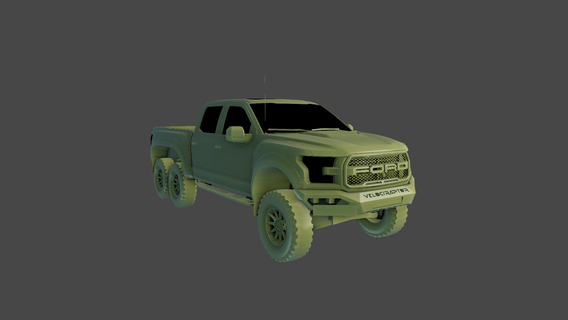 ford f-150 velociraptor 6x6 Various 3d printing pickup truck off-road automotive modeling design engineering digital fabrication additive manufacturing rapid prototyping customization hobby diy toys collectibles enthusiast motor sports 3d print model - Mito3D