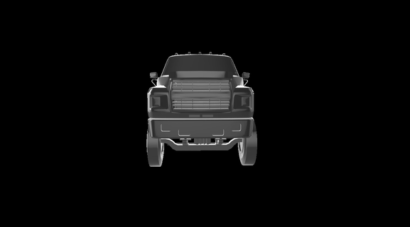 ford f-600 1990 cars truck car trucks tanker tractor commercial vehicle autotruck camion lkw lastwagen vrachtauto 3d print model - Mito3D