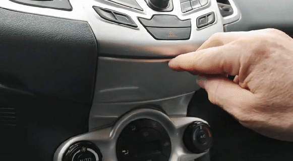 Ford fiesta mk7 2008 2017 merkez Kulp destek araba örtmek kılıf yararlı bulması zor bardaklık bardak ayırıcı 3d print model - Mito3D