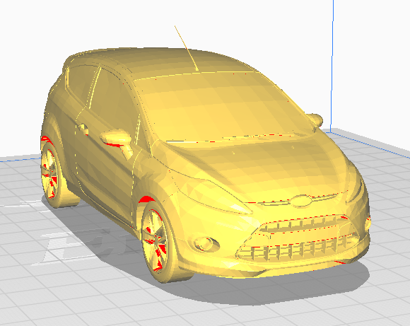 vado fiesta mk7 ja8 juego coches utilizar 2023 partido 3D print model - Mito3D