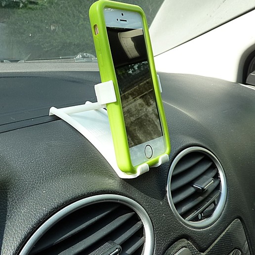 ford focus ii 2008-2011 iphone cellphone holder v 212 tool hands-free conversation navigator ender3 phone stand 3D print model - Mito3D