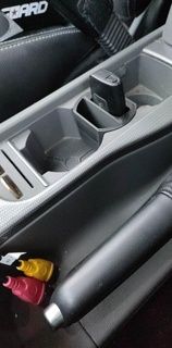 ford focus mk2 facelift keyless holder car cover usefull hardtofind cupholder cupseparator 3d print model - Mito3D