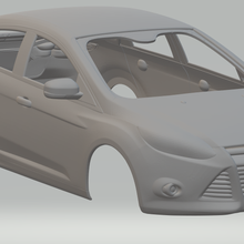 ford focus sedan 3d print model - Mito3D