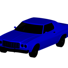 ford gran torino 3d print model - Mito3D