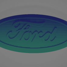 ford grade emblema vários 3d print model - Mito3D