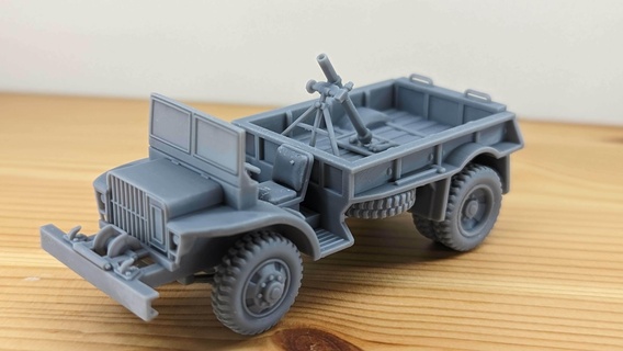 ford gtb - burma jeep us ww2 Game tank tanks war 28mm resin 3d print stl vehicle tabletop wargaming boltaction armored scale miniature model scifi howitzer 3d print model - Mito3D