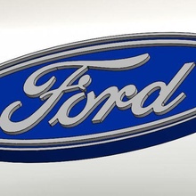 ford insignia logo auto badges brands 3d print model - Mito3D