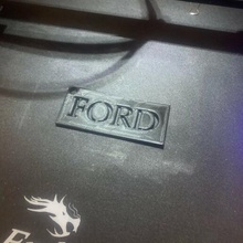 Ford Schlüssel Ring Tür Wagen trainieren Deko 3d print model - Mito3D