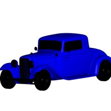Ford Luxus 3d print model - Mito3D