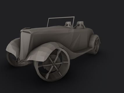 ford model old car 3d print model - Mito3D
