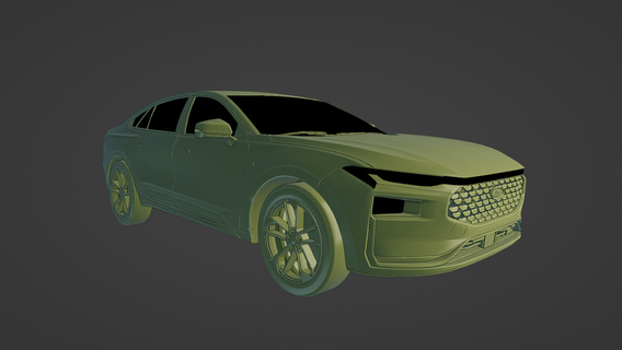 Ford Mondeo st hat 2023 changan 3d baskı otomotiv araba model prototip mühendislik tasarım imalat dijital yapılışı katkı hızlı oluşturma yüksek çözüm tarama cad modelleme endüstri teknoloji yenilik 3d print model - Mito3D