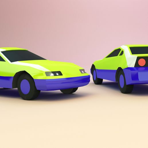 vado mustango 1998 coche vehiculo escuela politécnica Arte juguete stl 3d impresión 3ds max maya 3D print model - Mito3D