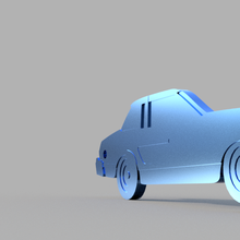 vau mustang 74 chaveiro chave anel auto carros original carro arte 3d print model - Mito3D