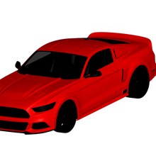 ford mustang eleanor 3d print model - Mito3D