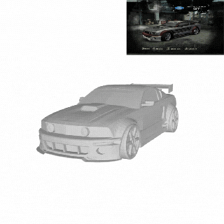 ford mustang gt needed speed wanted jewels need 3d print model - Mito3D