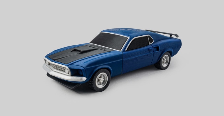 ford mustang mach-1 game tesla cybertruck model automobile car lambo lamborghini countach lp400 toy 3d print model - Mito3D