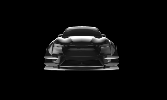 Ford mustang mach 1400 2022 Oto araba arabalar 3d print model - Mito3D
