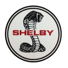 Ford mustang Shelby amblem kobra logo anagram 3d print model - Mito3D