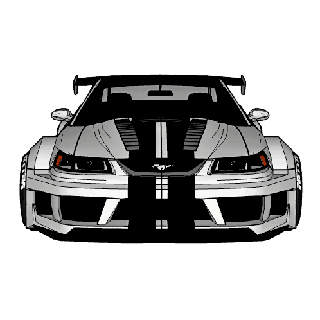 ford mustang svt cobra r Home supercar auto cars car motorsport suvs traffic police crossovers rally sedans tuning derby races prototype 3d print model - Mito3D