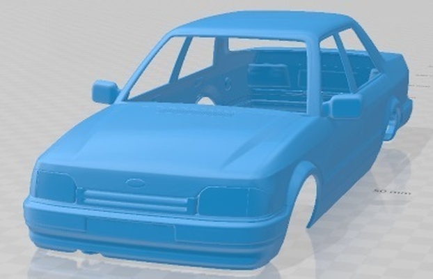 vau orion 1986 imprimível corpo carro fenda escalextrico tamiya rc miniz passatempo micro diecast 3d print model - Mito3D