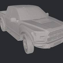 Ford Raubvogel 3d print model - Mito3D