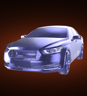 ford taurus automobile car vehicle rally race sports derby turbo top speed 3d print model - Mito3D