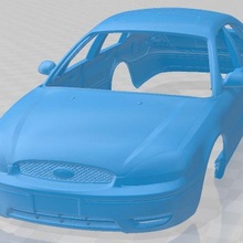 Ford Stier 2000 druckbar Körper Wagen 3d print model - Mito3D