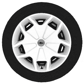 ford transit wheels van wheel car detail high poly rim tire race tread accessories 3d print model - Mito3D
