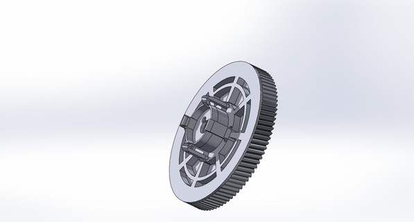 vau transito limpador motor engrenagem 2023 3d print model - Mito3D