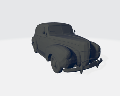 Ford v8 Zuhause Haus Wagen Fahrt Leben Geschwindigkeit 3d print model - Mito3D