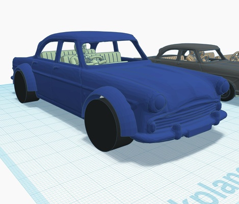 ford zephyr mk2 1 32 slot wagen scalextric 3d print model - Mito3D