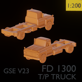 1300 camión herramientas vado vehículo carga 3d print model - Mito3D