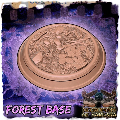 forest base game fantasy dnd miniature frostgrave murder home dungeonsanddragons resin fdm 3d print model - Mito3D