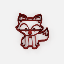 forêt fox à l'emporte-pièce la maison sharp petit renard de cutter cookie 3d print model - Mito3D