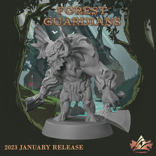 foresta custode 01v01 dnd creatura wargaming tavolo 40000 gioco guerra fantasia 3d print model - Mito3D