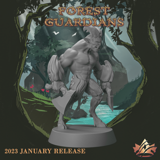 foresta custode 02v01 dnd creatura wargaming tavolo 40000 gioco guerra fantasia 3d print model - Mito3D