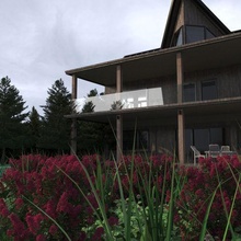 forêt maison architecture 3d print model - Mito3D