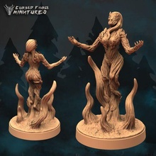 forest protector dryad supported game miniature d&d dnd dungeons dragons monster resin driade tabletop rpg fantasy pathfinder 3d print model - Mito3D